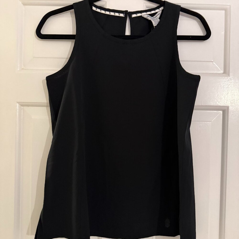 Tommy Bahama The Coast Black Performance Tank Top. Size XS Petite. New with Tags